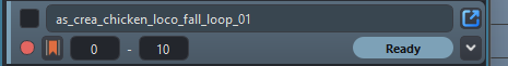Compact row style: two-line header with status pill